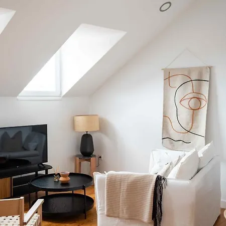 Carlos Ii - Stylish 2 Bedroom In Lapa Lägenhet *